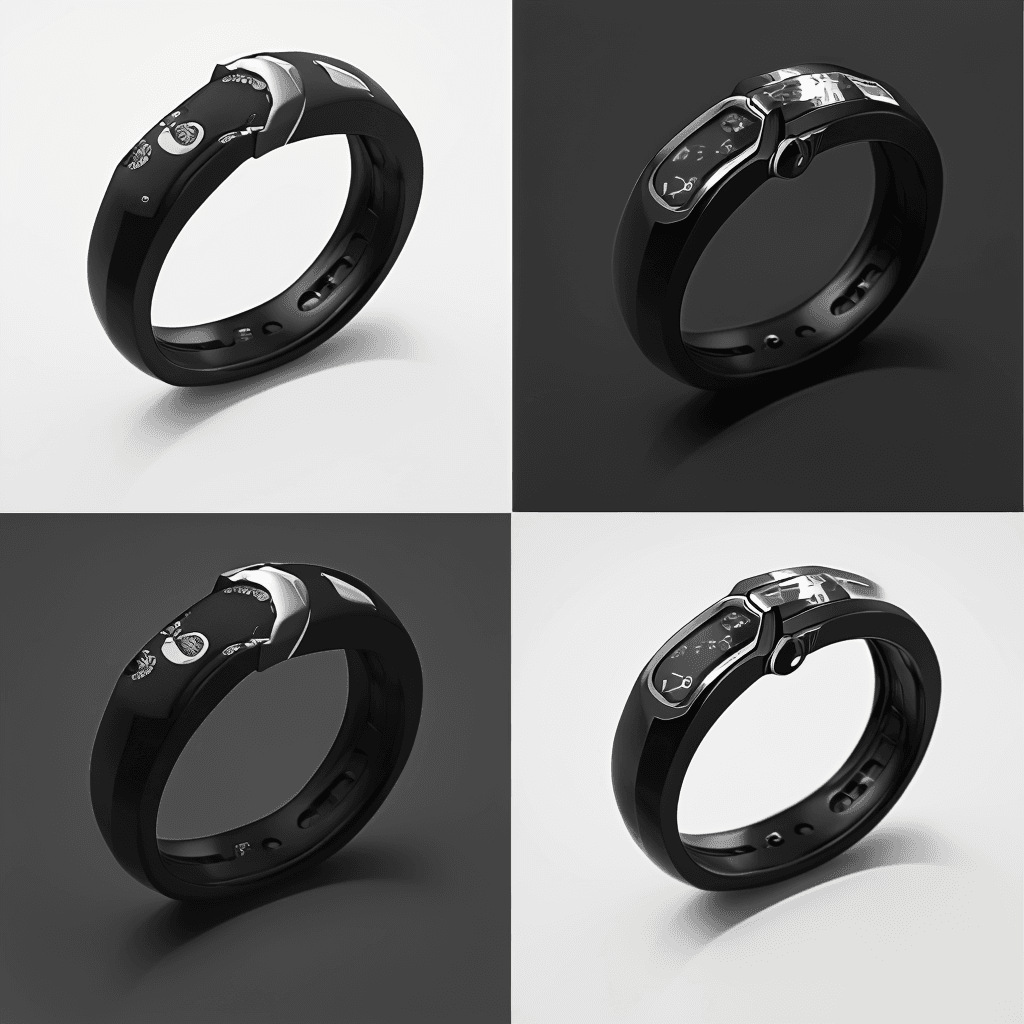 Curved LiPo batteries in smart bands