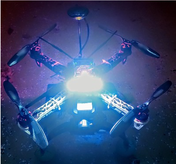 battery life of light show drones
